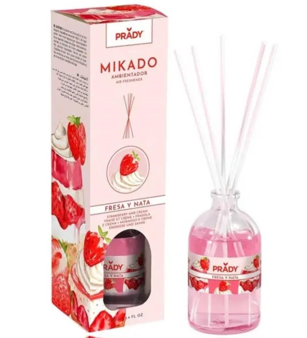 MIKADO FRESA Y NATA