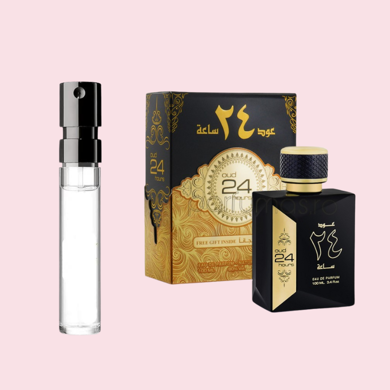 Muestra Perfume Oud 24 Hours. 3ml.