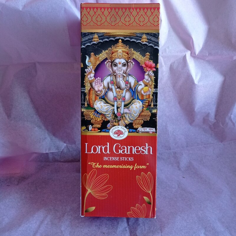 20 VARILLAS INCIENSO GREEN TREE: GANESHA