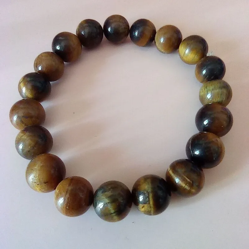 Pulsera Piedra Natural OJO DE TIGRE 10mm