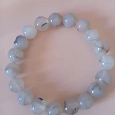 Pulsera Piedra Natural ÁGATA ARAÑA 10mm