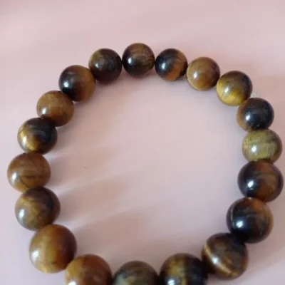 Pulsera Piedra Natural OJO DE TIGRE 10mm