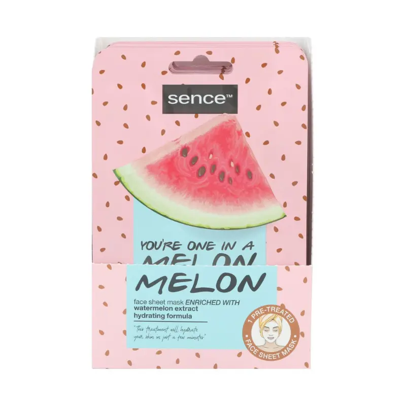 Mascarilla Facial Sence Shelf Display You're One In A Melon