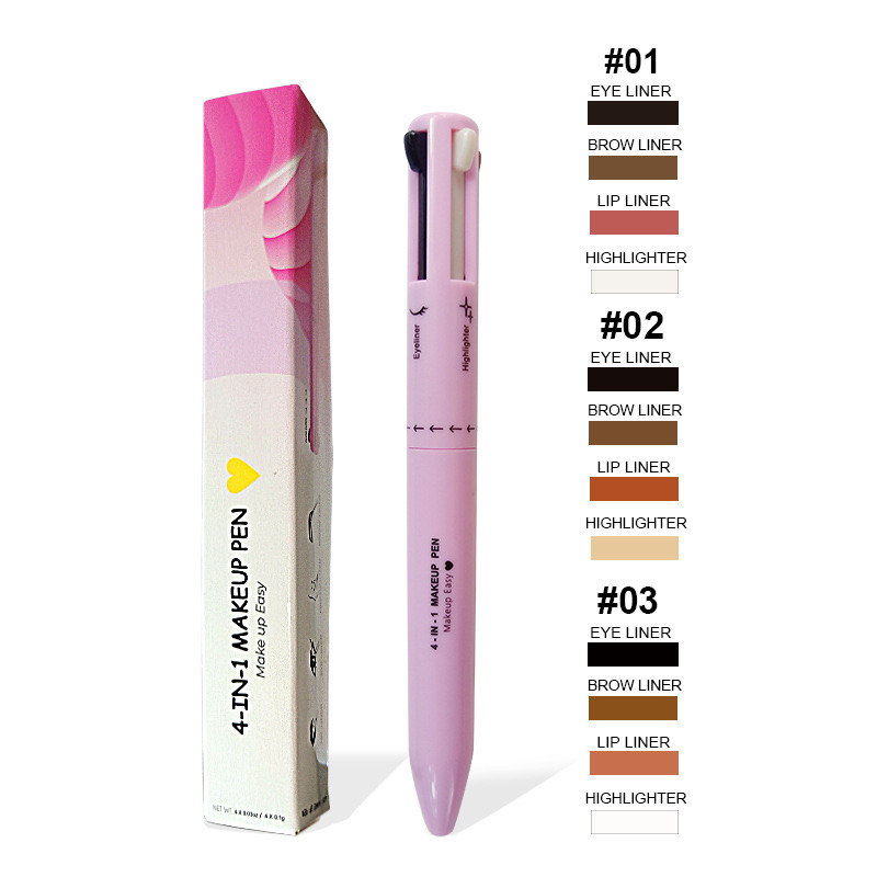 LAPIZ 4 EN 1 MAKEUP PEN. 3 modelos