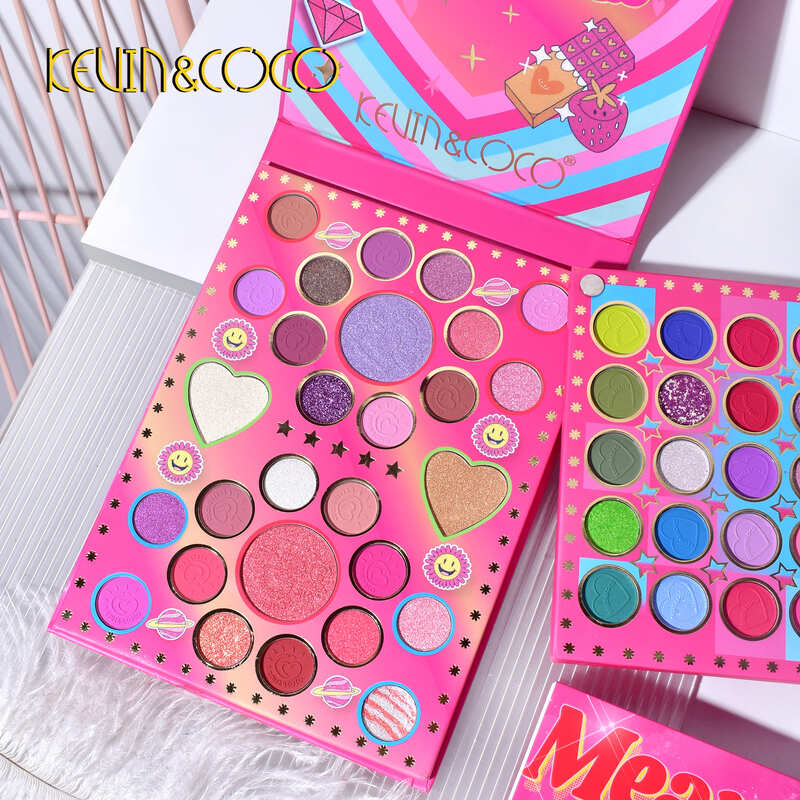 KEVIN&COCO PALETA DE MAQUILLAJE MEAN GIRL DE 97 COLORES CLIP. KC233594