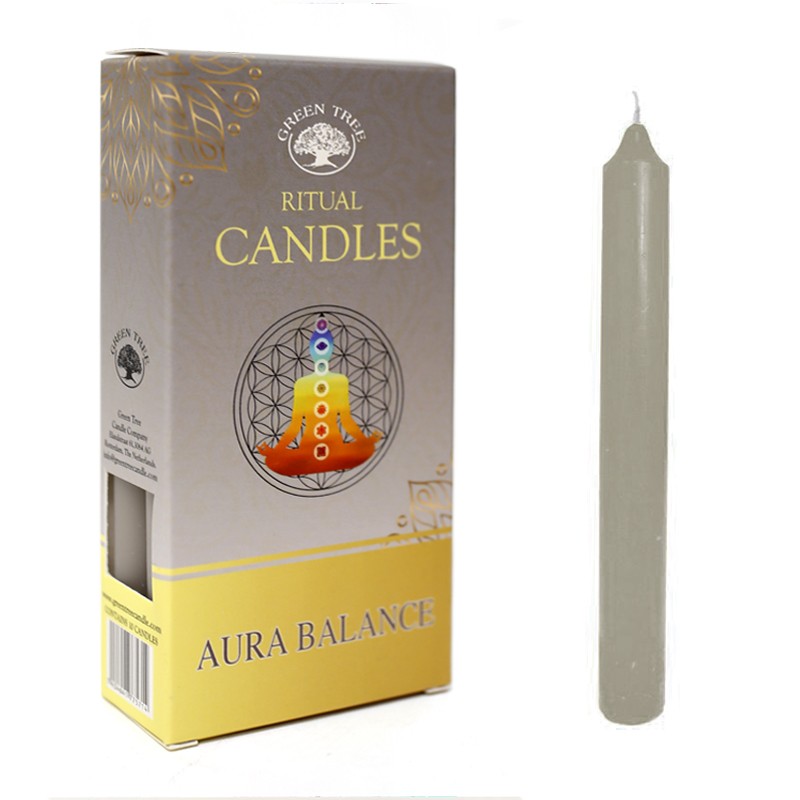 VELA Ritual de Balance Aura. Gris. Green Tree