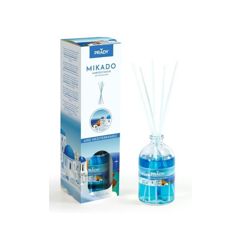 MIKADO AMBIENTADOR AIRE MEDITERRÁNEO 100ML.