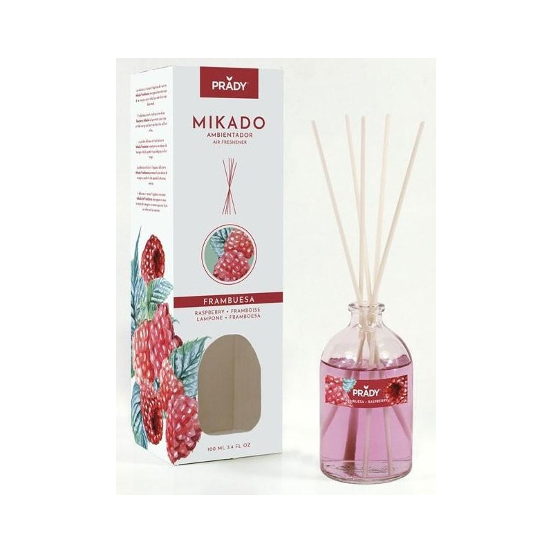 MIKADO AMBIENTADOR FRAMBUESA 100ML.