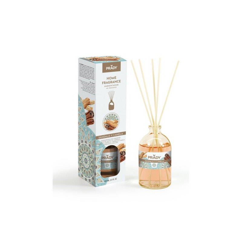 MIKADO AMBIENTADOR SÁNDALO Y CANELA 100ML.