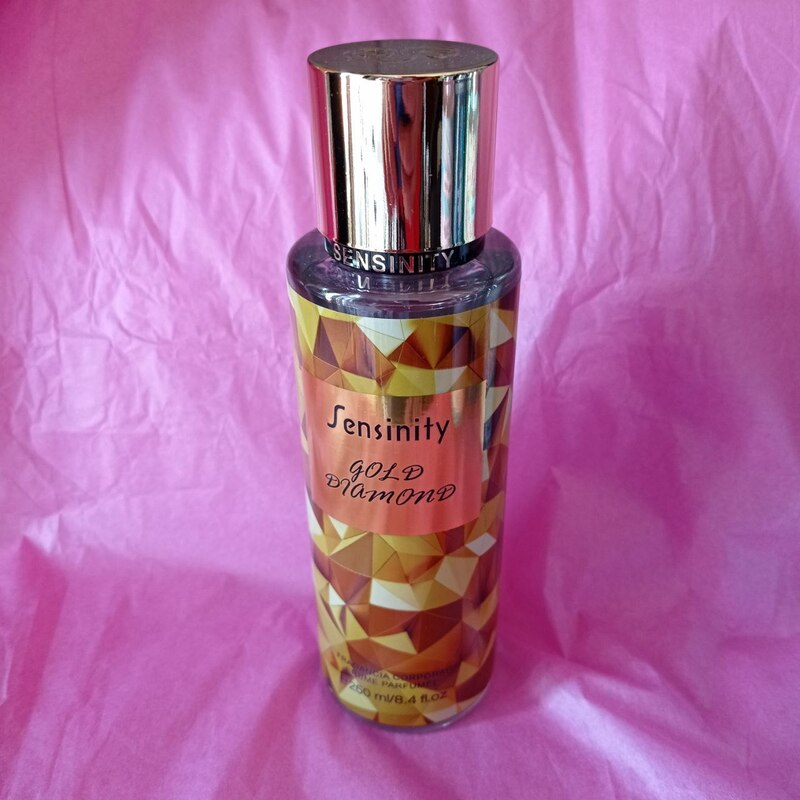 BODY SPLASH GOLD DAIMOND CRYSTAL de Sensinity. CRISTAL. BRUMA CORPORAL.