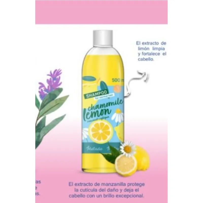 CHAMPU CHAMPU CABELLO NORMAL CAMOMILA Y LIMON 500 ML