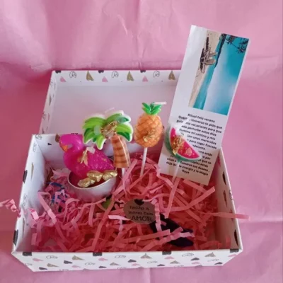 Pack Ritual Feliz verano, 7 velas ungidas y ritualizadas con oración y cono de incienso.