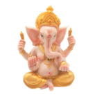 Figura En Resina Diosa Ganesha 20 Cms Aprox