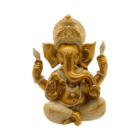 Figura En Resina Ganesha 13,5x10 Cms Aprox