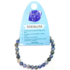 Pulsera Piedra Natural Sodalita 6 mm