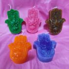 VELA MANO HAMSA VARIOS COLORES A ELEGIR