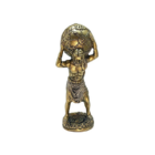 Figura Atlas En Resina 21 Cms Aprox ORO/BLANCO