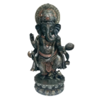 Figura Ganesha En Resina 32 Cms Aprox. Oscura