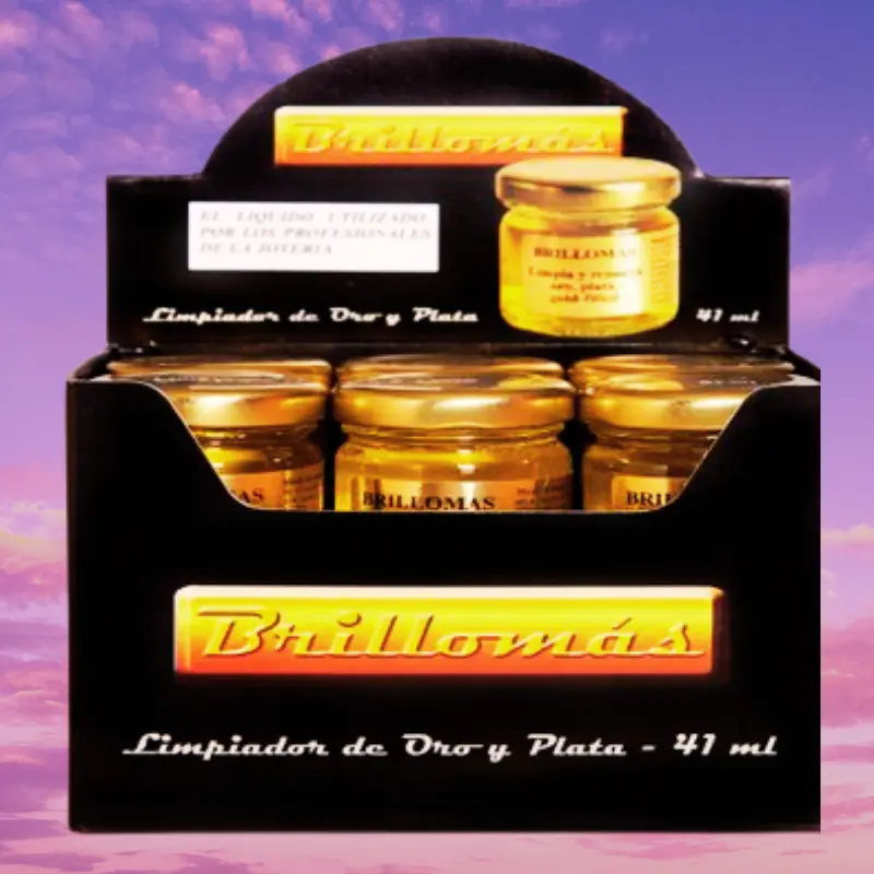 Liquido Limpiador De Joyas Brillomás 41 ML