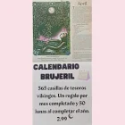 CALENDARIO BRUJERIL. 365 CASILLAS. PREMIO EXTRA AL COMPLETARLO.