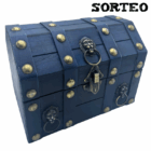SORTEO Cofre del Tesoro VIKINGO Grande - Verde azulado