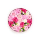 Flores de Jabón Caja Redonda Bendiciones ROSAS 19x8 cm