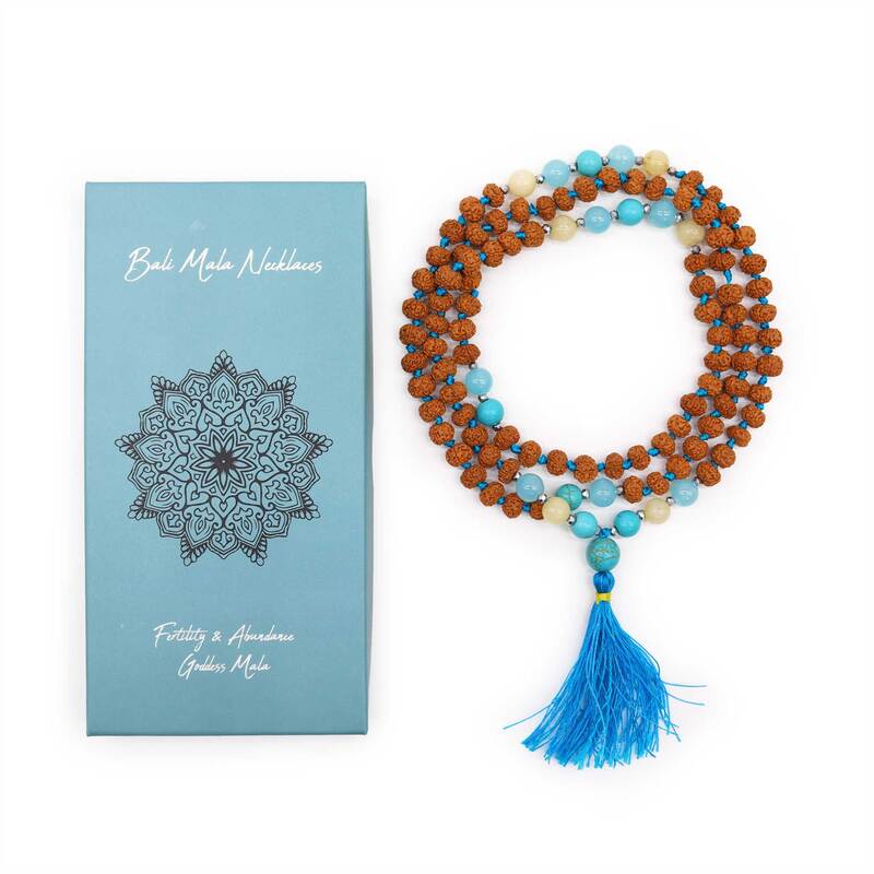 Collar Bali Mala Diosa de la Fertilidad. Abundancia, creatividad y renovación.