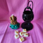 Cera Perfumada LECHE DE ALMENDRAS Y MIEL. Wax melts. Pedacitos de cielo. Aroma bits.. UNIDAD