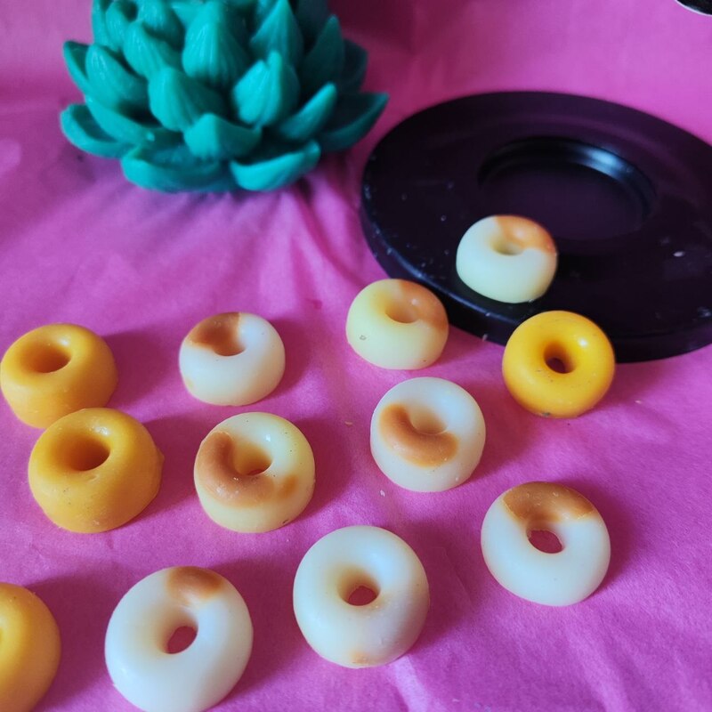 Cera Perfumada LECHE DE ALMENDRAS . Wax melts. Pedacitos de cielo. Aroma bits. UNIDAD