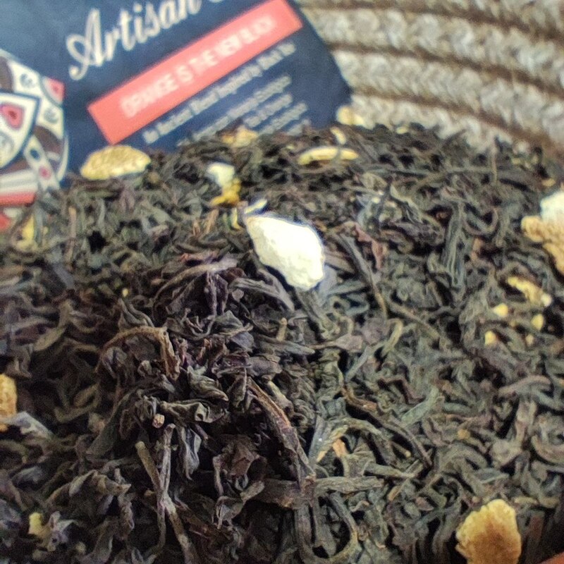 BOLSITA TÉ NATURAL: TARDE DE VERANO. TÉ NEGRO CON NARANJA. Con minerales esenciales, vitaminas y antioxidantes.