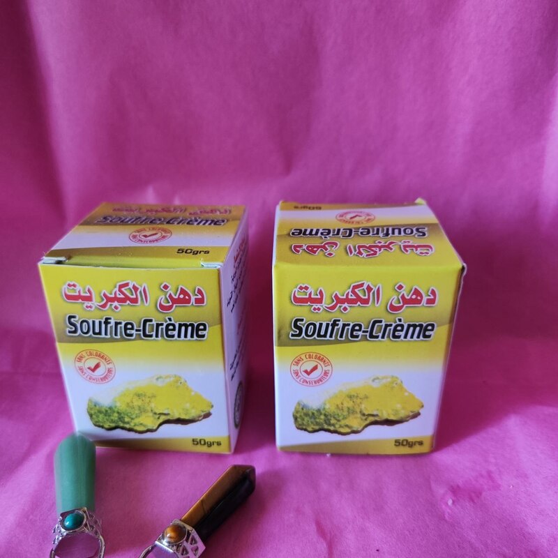 CREMA DE AZUFRE. Antimicóticas, Despigmentantes, eczemas, Antibacteriana.