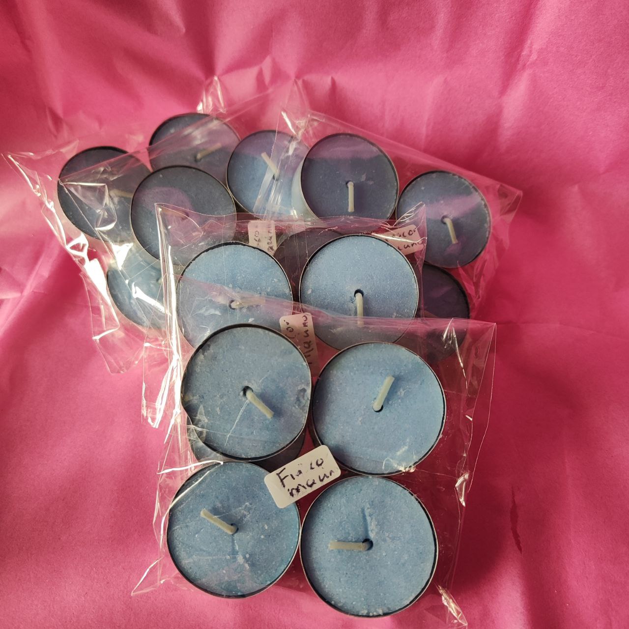 Velas de té aromaterapia: Brisa Marina (4 unidades).