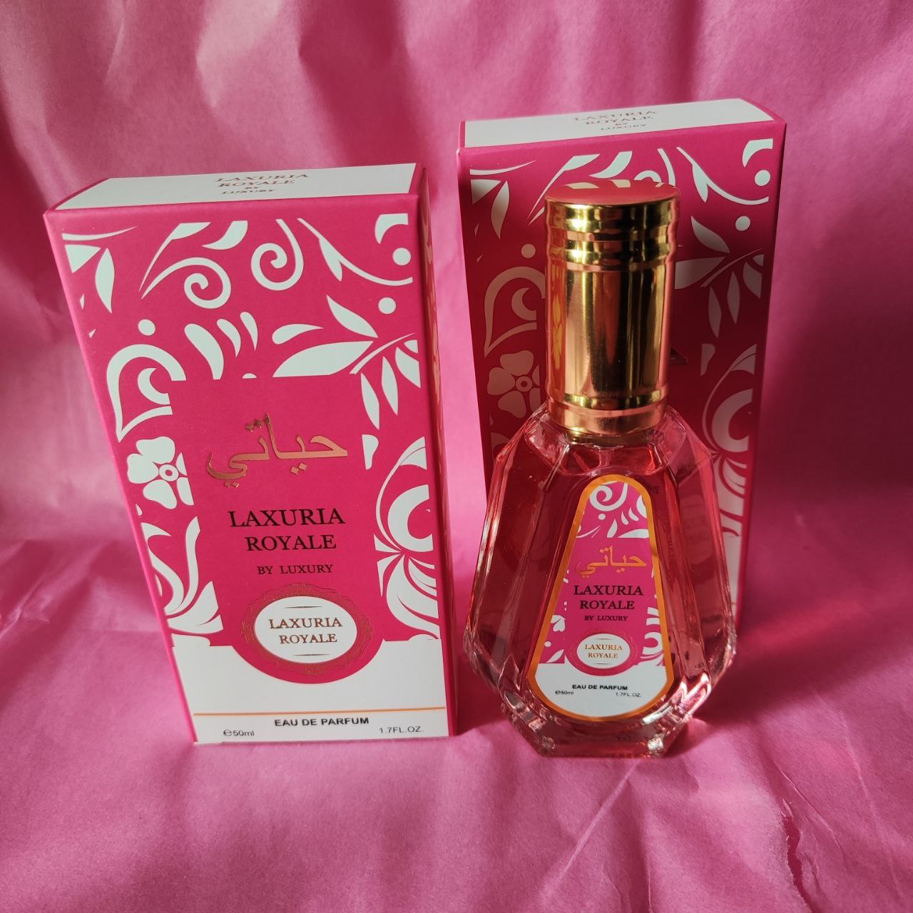Perfume LAXURIA ROYALE ROSA 50 ml. BY LUXURY