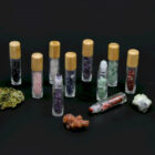 Botella en Roll-on con gemas