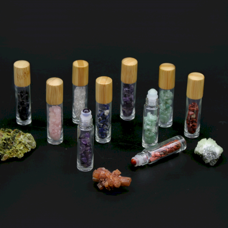 Botella en Roll-on con gemas