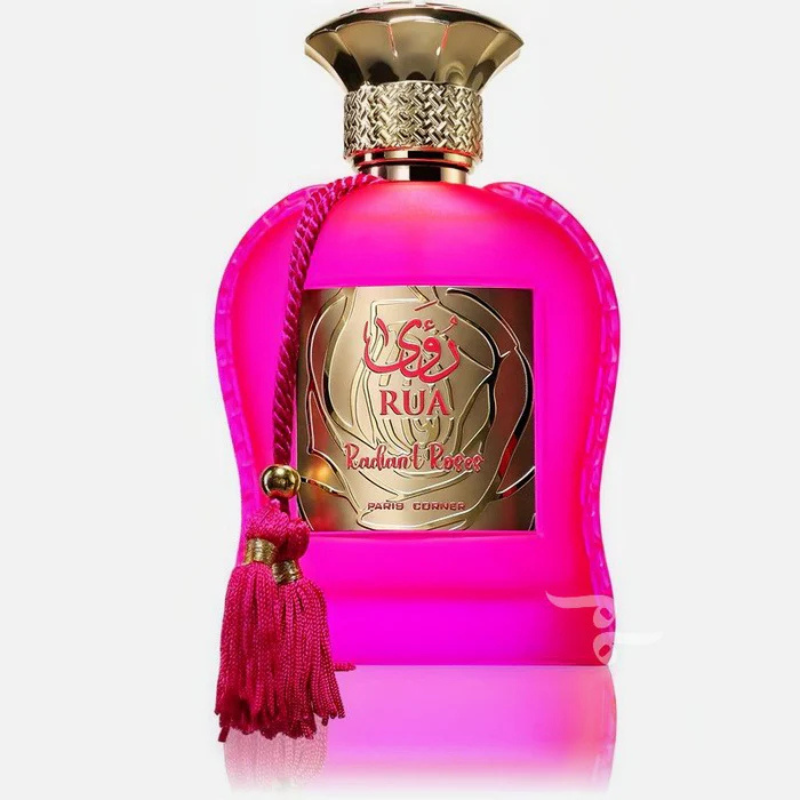 EXTRACTO DE PERFUME RUA. RADIANT ROSES. PARIS CORNER