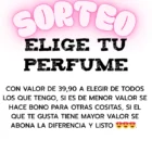 SORTEO ELIGE TU PERFUME