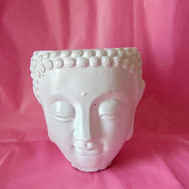 Macetero Buda Blanco Grande