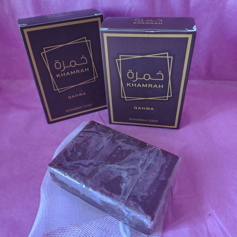 Jabón NATURAL KHAMRA. 210 GR CON BOLSITA