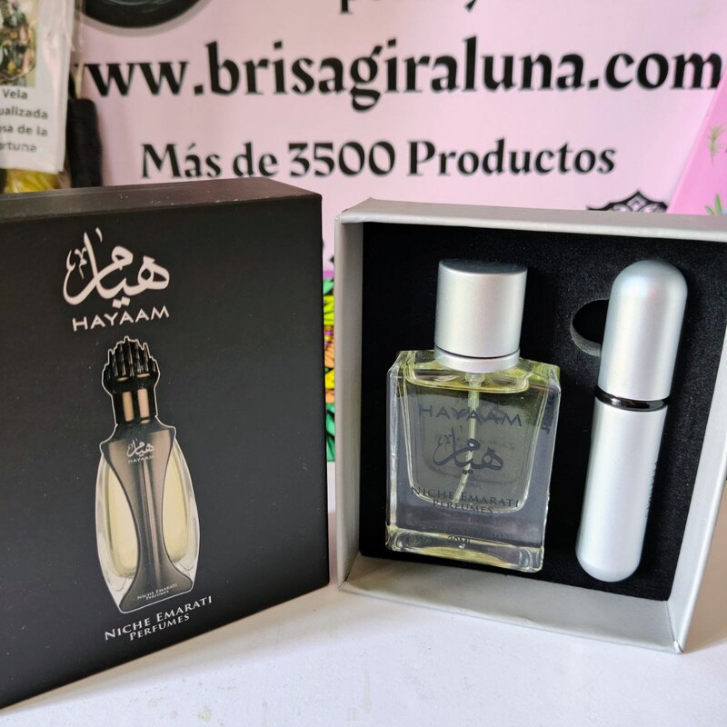 Aquí tienes una descripción detallada del Perfume HYAAM – Niche Emarati Perfumes, 20 ml: HYAAM es una fragancia de lujo que captura la esencia de la sofisticación y la frescura marina. Inspirado en las cautivadoras notas de Megamare de Orto Parisi, este perfume ofrece una experiencia olfativa única, evocando la brisa del océano y la elegancia de los aromas orientales. Características principales: Notas marinas y frescas: Su composición se despliega con una frescura incomparable, transportando a quien lo usa a la orilla del mar con cada aplicación. Diseño elegante: Su envase refleja opulencia y lujo, pensado para quienes buscan una fragancia exclusiva. Tamaño compacto: Con 20 ml, es ideal para llevarlo contigo y disfrutar de su aroma en cualquier momento. Perfume HYAAM. 20 ML. NICHE EMARATI PERFUMES
