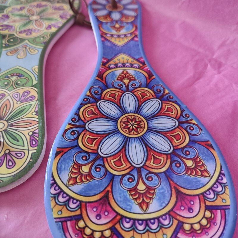 PORTA CUCHARAS MANDALA. VARIOS MODELOS