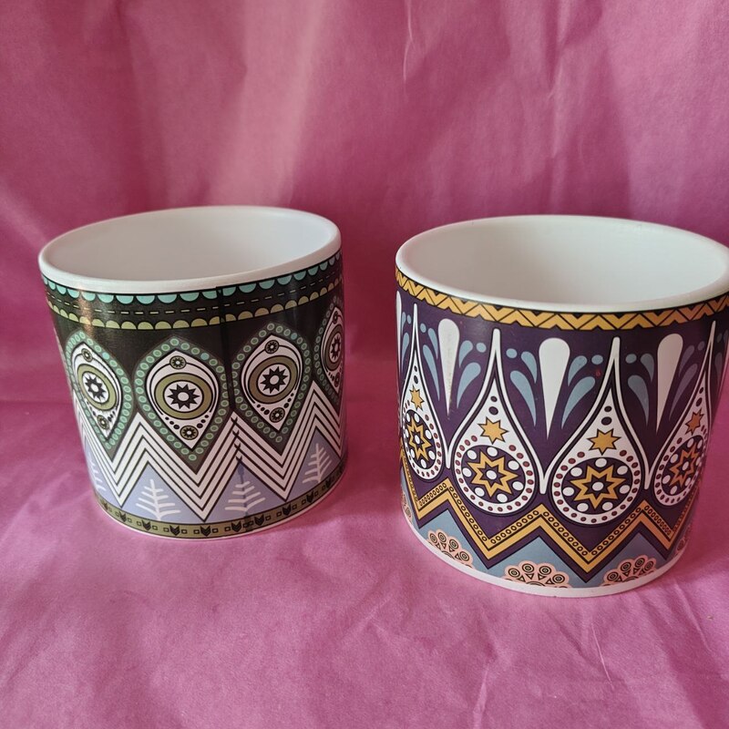 MACETA O PORTALÁPICES MANDALA CERAMICA. VARIOS MODELOS