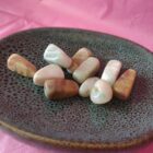 PLATO OVALADO DE CERAMICA RAKU JAPONESA. VACIABOLSILLOS