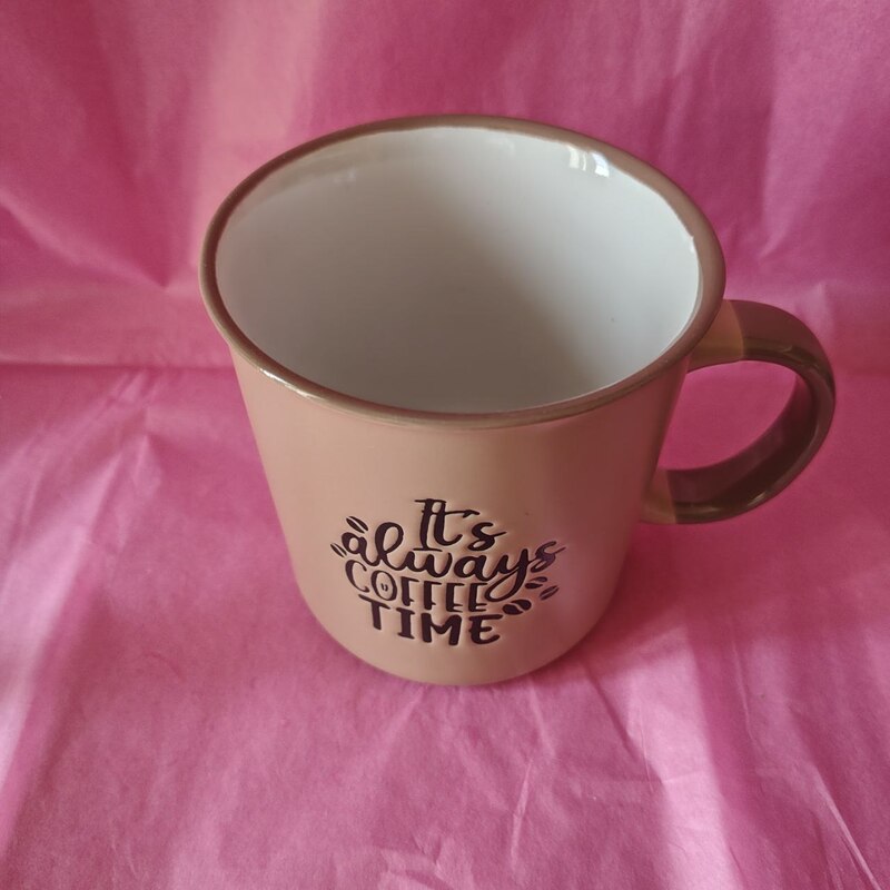 TAZA GIGANTE. SIEMPRE ES TIEMPO DE CAFÉ