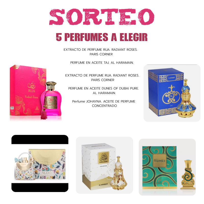 SORTEO ELIGE TU PERFUME