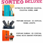 SORTEO ELIGE TU PERFUME DELUXE