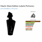Maahir Black Edition Lattafa Perfumes. 100 ML. UNISEX