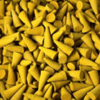 10 Conos grandes Citronella naturales hechos a mano. 25 mm