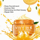 CREMA DE Suero de vitamina C Disaar Crema facial blanqueadora VC Reparadora Atenúa las pecas Elimina las manchas oscuras Melanina Aclara la piel Ácido hialurónico.