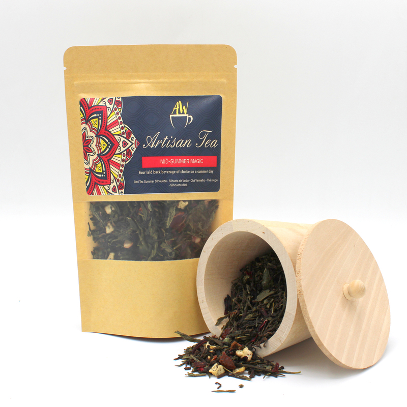 TÉ MAGIA MEDIADOS DE VERANO. Con minerales esenciales, vitaminas y antioxidantes. BOLSA GRANDE 50 g. ARTESANO